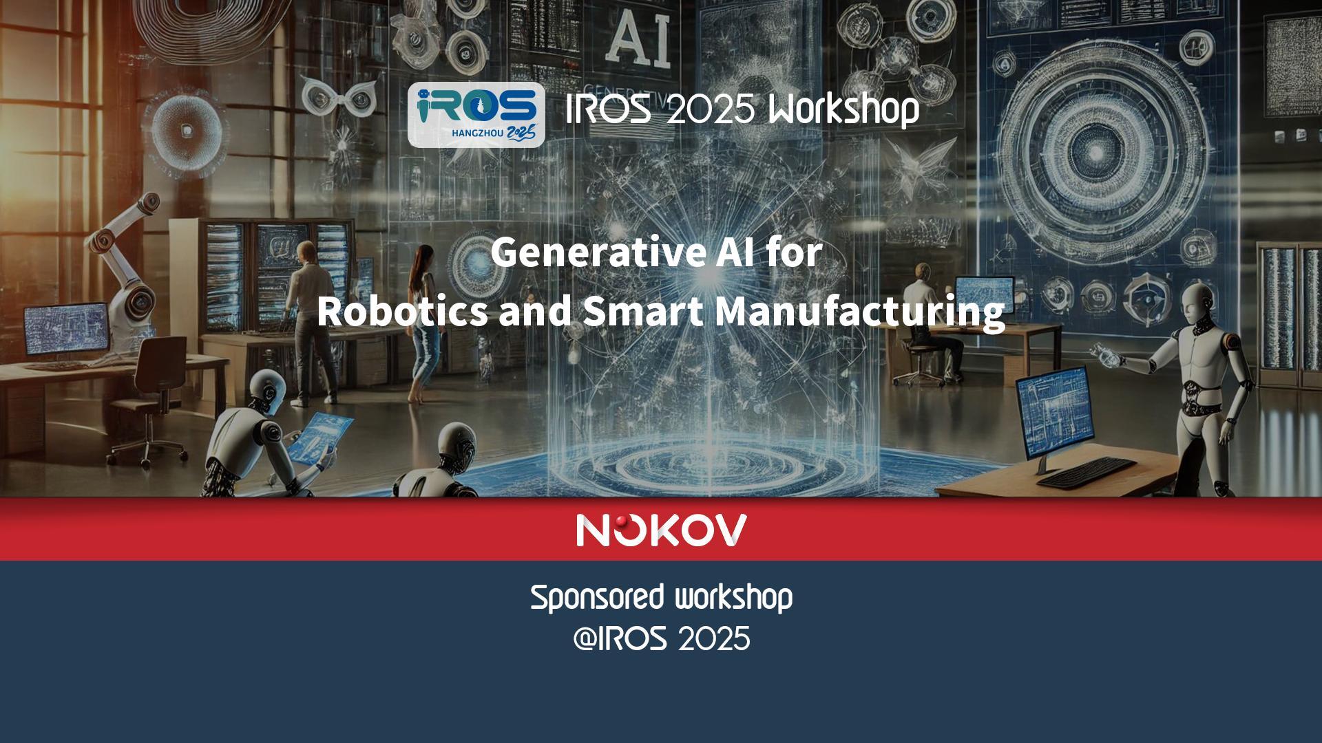Generative AI for Robotics and Smart Manufacturing