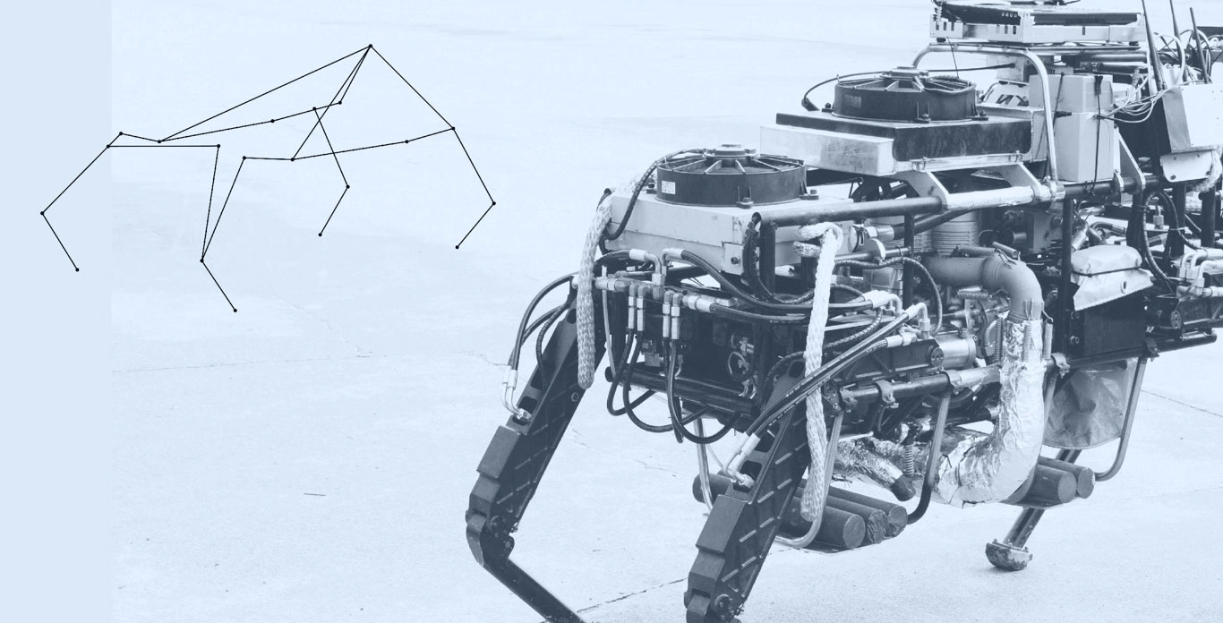 Quadruped Robots, Pose Planning, NOKOV Motion Capture