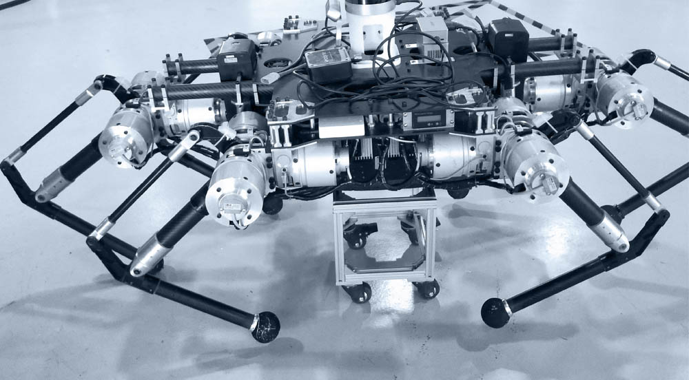 Hexapod Robots, Motion Planning, Pose Control, NOKOV Motion Capture