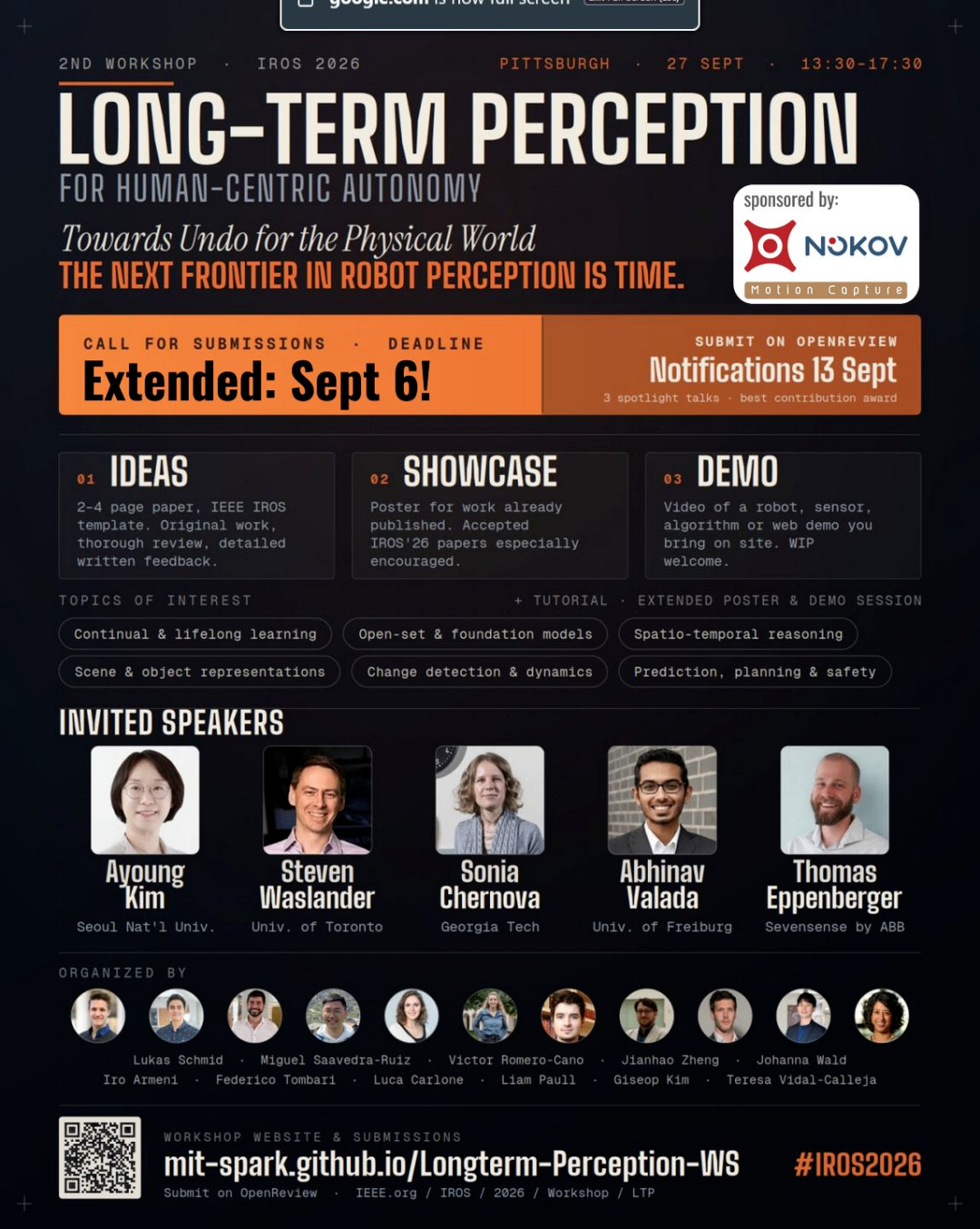 Long-Term Perception for Human-Centric Autonomy (LTP): Towards Undo for the Physical World