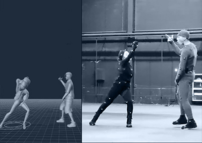 motion capture for Duet Dance