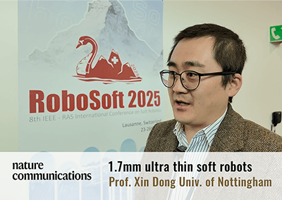 Nature Communications, ROBOSOFT, Soft Robotics, Continuum Robots, Inspection Robots, Motion Capture, NOKOV, University of Nottingham
