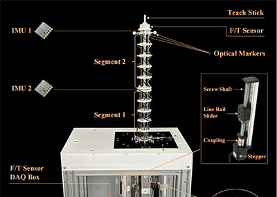 Continuum, Manipulator, Impedance Control, Fault-Tolerant Control, High-Precision Trajectory Tracking, NOKOV, Motion Capture