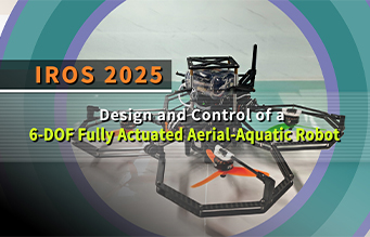 6-DOF Fully Actuated Aerial-Aquatic Robot | IROS 2025 | Beihang University, NOKOV motion capture
