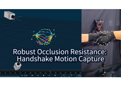 Handshake Motion Capture with Advanced Occlusion Handling |NOKOV motion capture